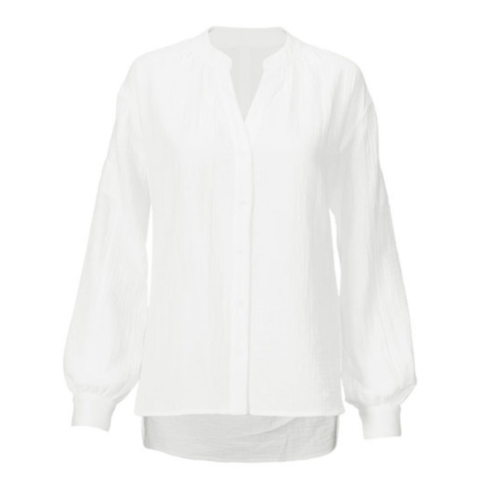 Cabi Getaway Top in White Size Medium